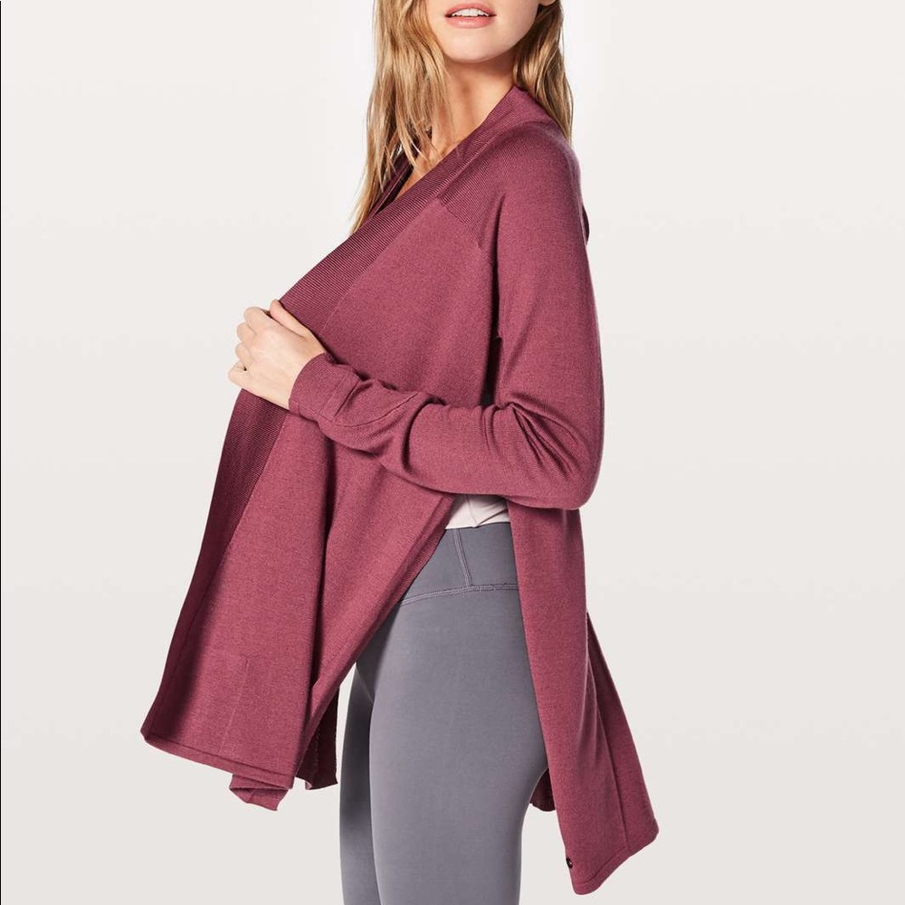 BRAND NEW Lululemon Blissful Zen Sweater size 10